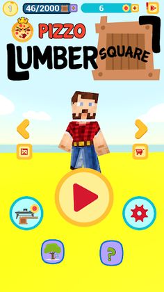 Lumbersquare - Timber Tycoon - Screenshot 1