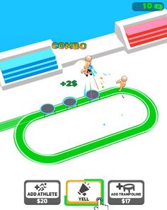 idle trampoline master - Screenshot 2