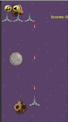 Through Asteroids - Screenshot 1