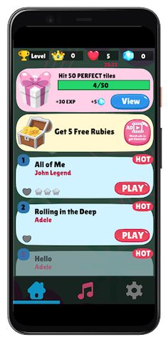 R&B Songs Piano Tiles - Screenshot 2