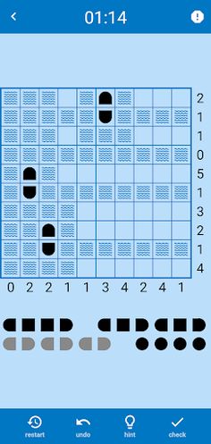 Sea Battle Unlimited - Puzzle - Screenshot 1