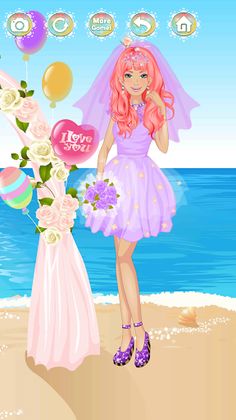 Elegant Wedding Dress up Game - Screenshot 3