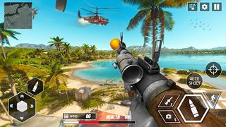 Modern Gunner Warfare Gun Game - Screenshot 1