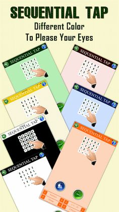 Sequential Tap - Schulte Table - Screenshot 3