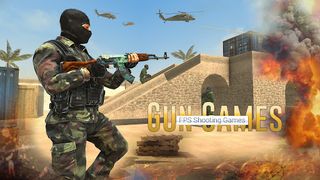 Modern Fps Gun Games Game 3D - Screenshot 1