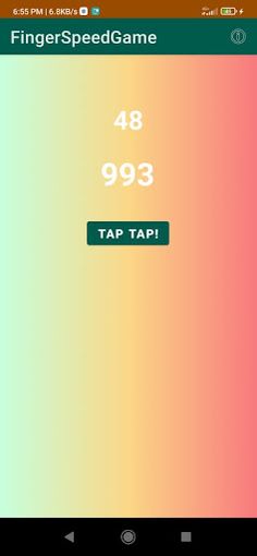 FingerSpeedGame - Screenshot 1