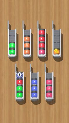 Battery Sort 3D - Screenshot 1