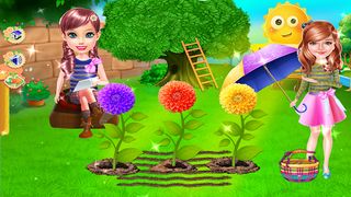 Girls princess summer party - Screenshot 3