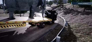 Simulated driving: Super truck - Screenshot 3