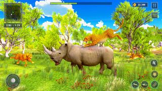 Cheetah Sim Wild Animal Games - Screenshot 3