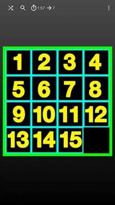Fifteen Puzzle - Screenshot 4