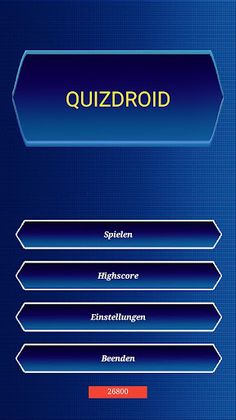Quizdroid: Das Allgemeinwissen - Screenshot 1