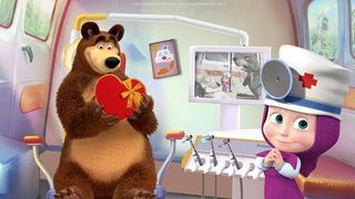 Masha and the Bear: Dentist - Screenshot 2
