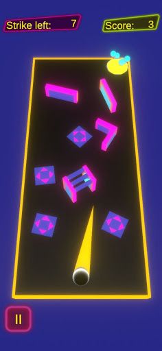 Neon Golf - Screenshot 1