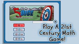 5 Dice: Order of Operations Ga - Screenshot 1