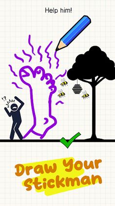 Stickman:Draw Save - Screenshot 2