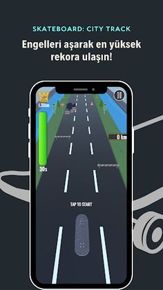 Skateboard: City Track - Screenshot 1