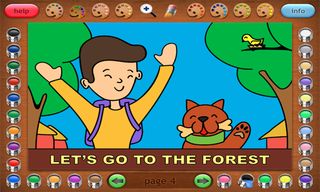 Coloring Book 32: Jim and His  - Screenshot 2