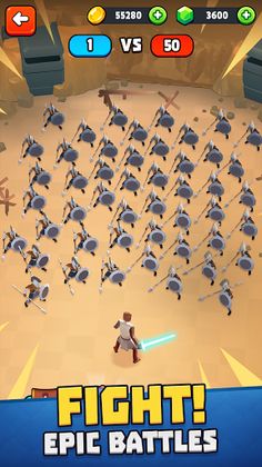 Battle Simulator: Idle Warfare - Screenshot 1