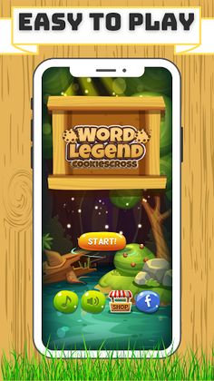 Word Legend Cookies Cross: Wor - Screenshot 1