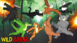 Cartoon Fight: Wild Arena - Screenshot 1