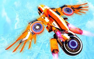 Indian Flying Bike Driver Game - Screenshot 1