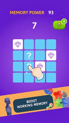 Dr Brain - memory booster game - Screenshot 1