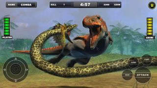 Angry Anaconda vs Dinosaur Sim - Screenshot 1