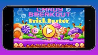 Candy Breakout Brick Buster - Screenshot 1