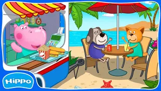 Cafe Hippo: Cooking game - Screenshot 1