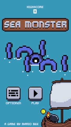 Sea Monster - Arcade shooter - Screenshot 1