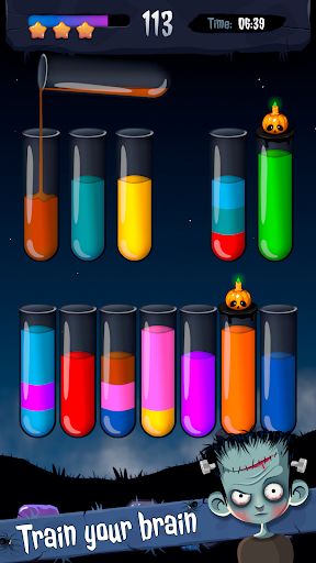 Water Sort Puzzle: Halloween - Screenshot 2
