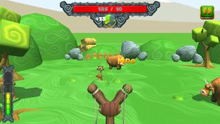 Slingshot Cowboy 3D - Screenshot 1