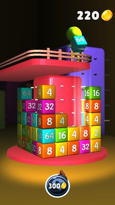 Cube Club - 2048 Merge - Screenshot 2