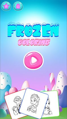 Frozen Coloring Pages. - Screenshot 3