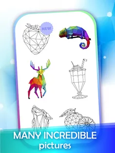 Poly Art Puzzle Coloring Book - Screenshot 4