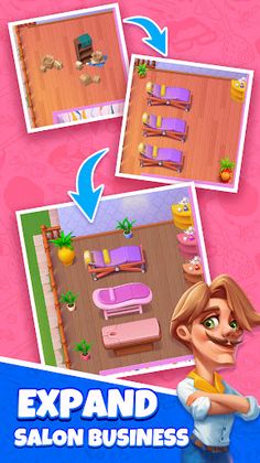 Beauty Salon Tycoon: Idle Game - Screenshot 2