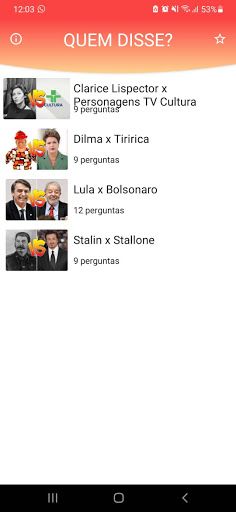 Quem disse? - Screenshot 1