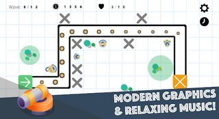 Modern & Relaxed Tower Defense - Screenshot 1