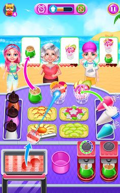 Summer Fruit Sundae - Cooking - Screenshot 1