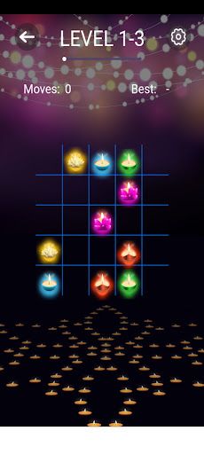 Diwali Lights Connect Shapes - Screenshot 4
