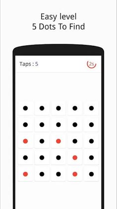 Memory Test : Remember Dots Te - Screenshot 1