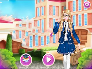 تلبيس بنات - تلبيس ملابس مدرسة - Screenshot 2