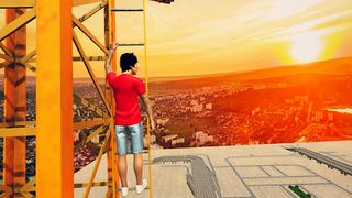 Going Up Only! 3d Parkour game - Screenshot 1