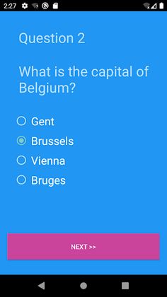 Quiz Game - Screenshot 3