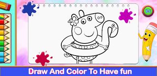 Peppo Piglet Coloring Book - Screenshot 3