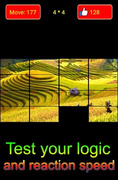 Tile Puzzle Nature SlidePuzzle - Screenshot 2