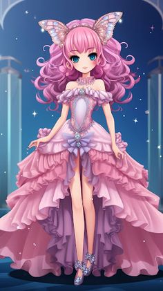 Anime Princess Dress Up - Screenshot 4