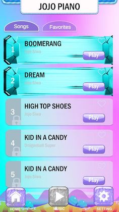 Magic Jojo All Songs Piano Til - Screenshot 3