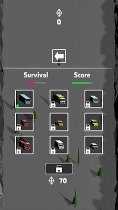 Car skiing - Screenshot 3